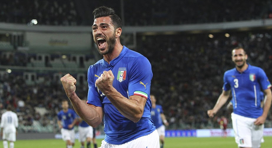 گرازيانو پله|ایتالیا 1 - 1 انگلستان / دیدار دوستانه