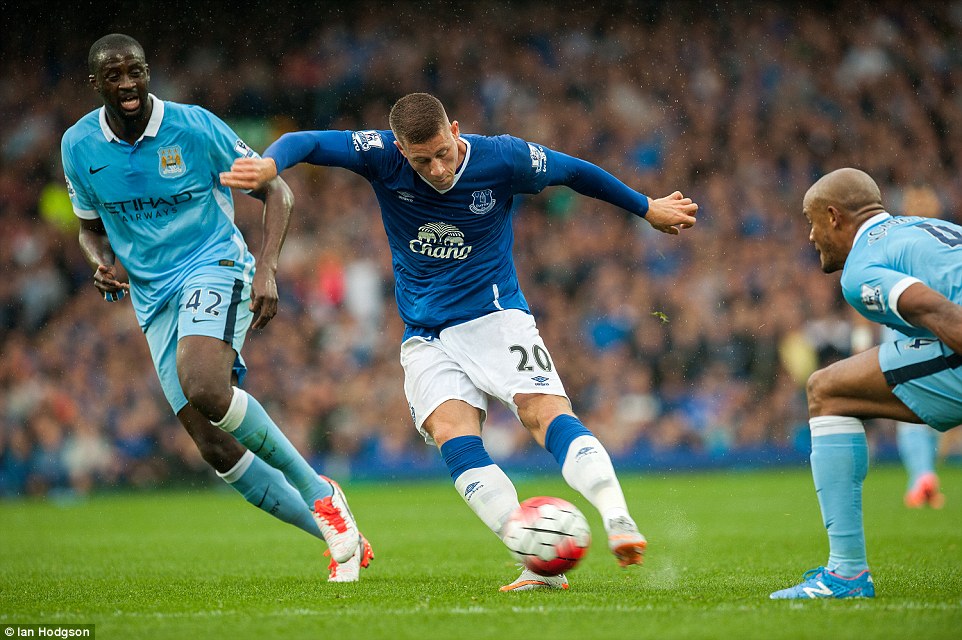 راس بارکلی|اورتون 0 - 2 منچستر سیتی / لیگ جزیره