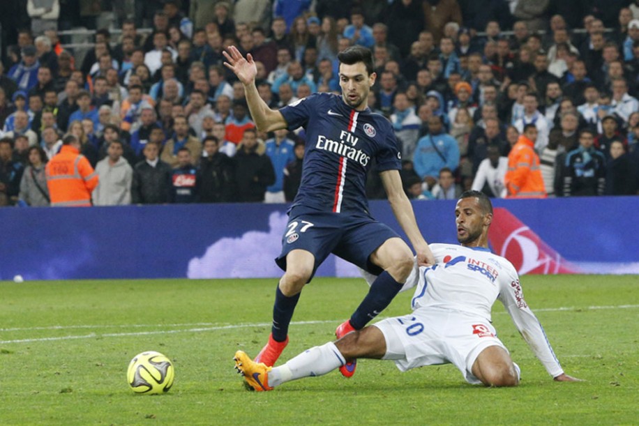 خاویر پاستوره|المپیک مارسی 2 - 3 پاریس سن ژرمن / لوشامپیونه