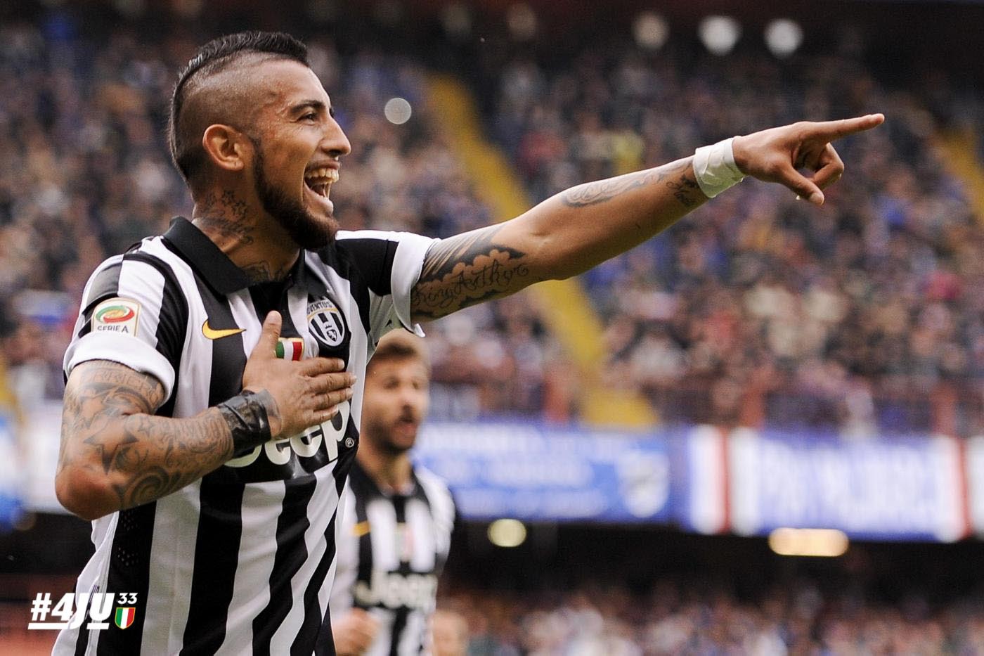 آرتور ویدال|سامپدوریا 0 - 1 یوونتوس / سری آ