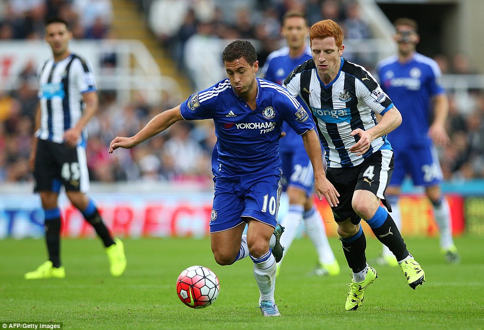 ادن هازرد|نیوکاسل 2 - 2 چلسی / لیگ جزیره