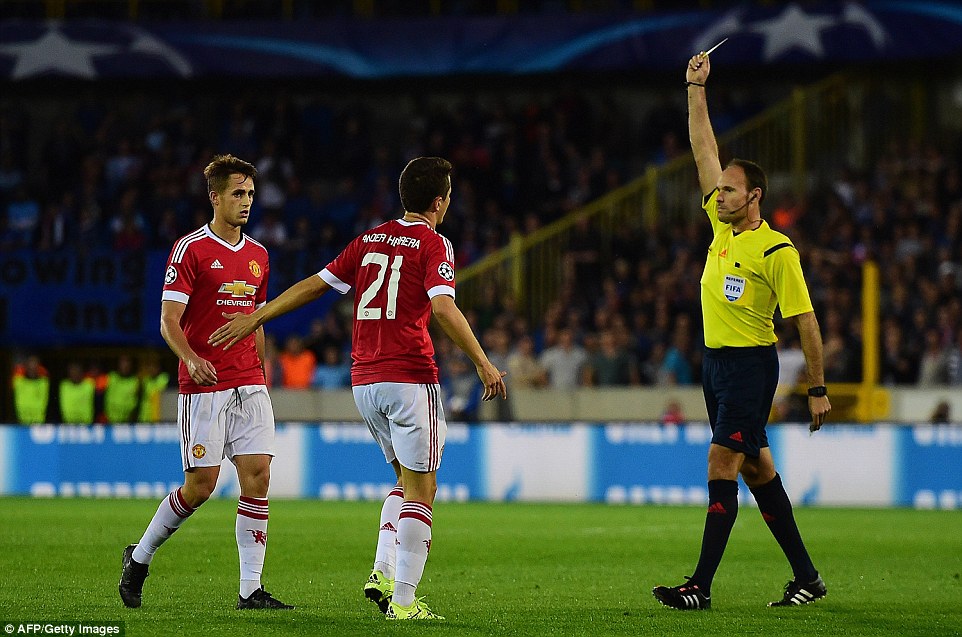 آندر هررا|کلوب بُروژ 0 - 4 منچستر یونایتد / لیگ قهرمانان