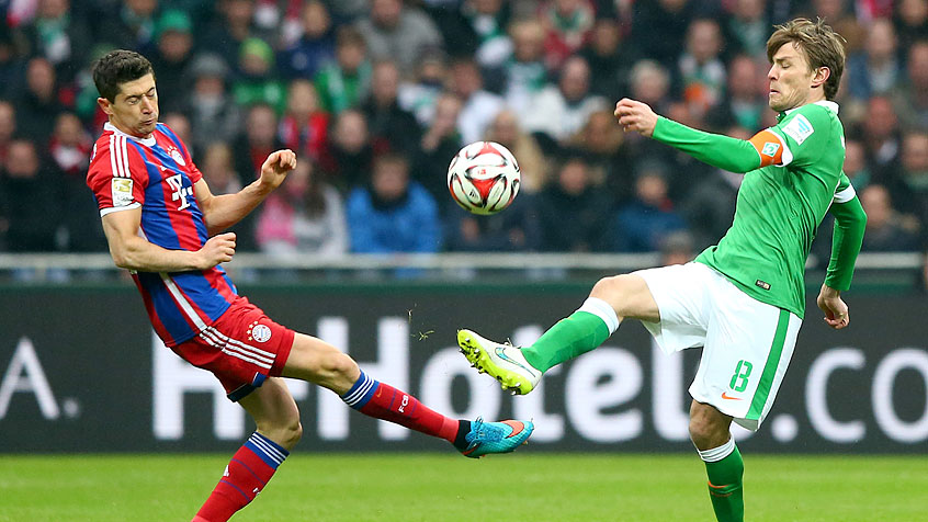 رابرت لواندوفسکی|وردر برمن 0 - 4 بایرن مونیخ / بوندسلیگا