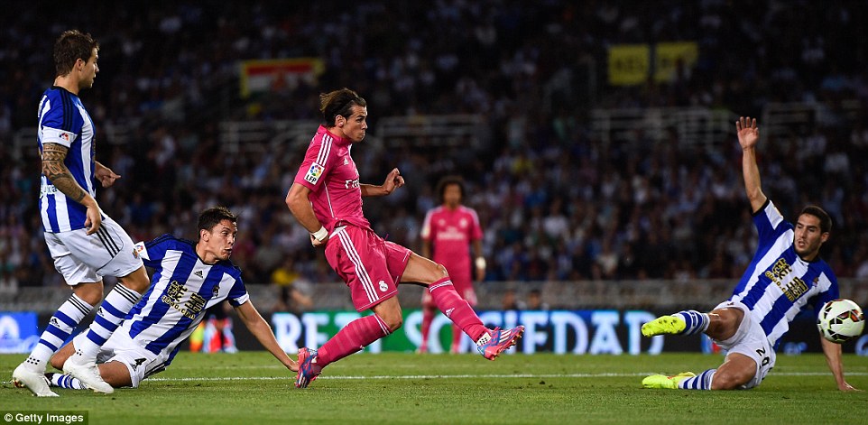 گرت بیل|رئال سوسیداد 4-2 رئال مادرید / لالیگا