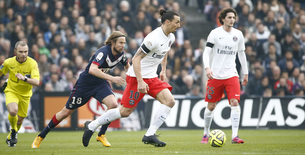 زلاتان ایبراهیموویچ|بوردو 3 - 2 پاریس سن ژرمن / لوشامپیونه