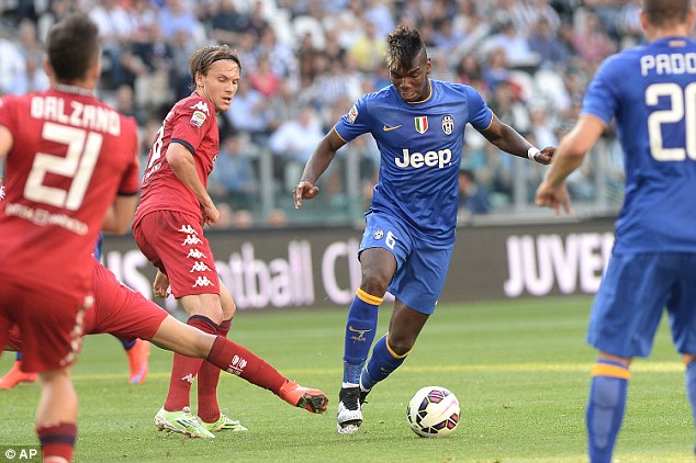 پل پوگبا|یوونتوس 1 - 1 کالیاری / سری آ