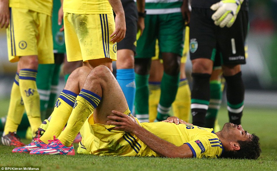 دیگو کاستا|اسپورنینگ لیسبون 0-1 چلسی / لیگ قهرمانان