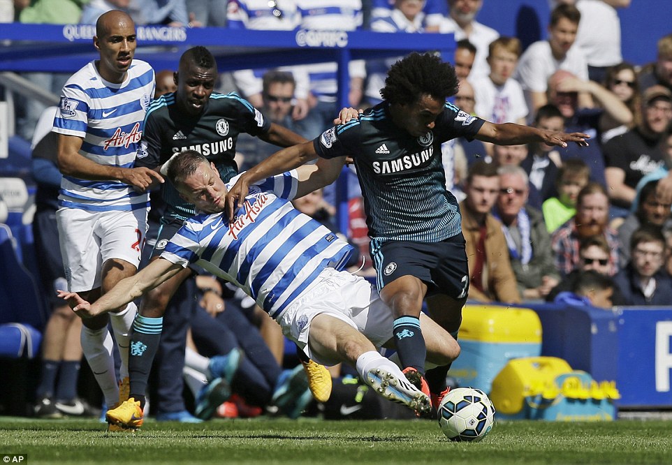 گری کی هیل|کوئینز پارک رنجرز 0 - 1 چلسی / لیگ جزیره