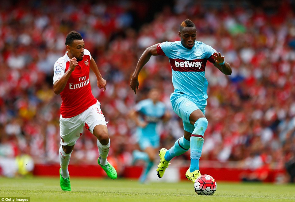 فرانسيس كوكلين|آرسنال 0 - 2 وستهام / لیگ برتر انگلستان