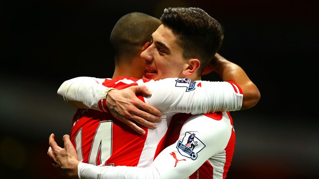 تئو ولكات|آرسنال 2 - 1 لیستر سیتی / لیگ جزیره