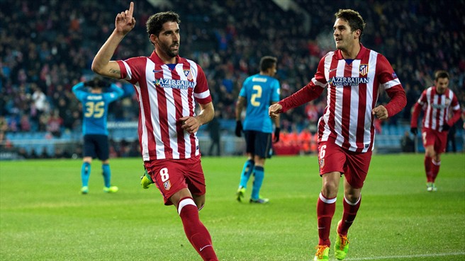 مصاف های اتلتیکو تا فینال لیگ قهرمانان اروپا|بازی ششم مرحله ی گروهی: اتلتیکو مادرید 2 - پورتو0