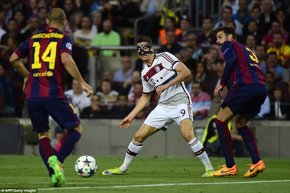 رابرت لواندوفسکی|بارسلونا 3 - 0 بایرن مونیخ / لیگ قهرمانان