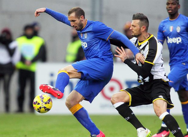 جورجیو کیه لینی|اودینزه 0 - 0 یوونتوس / سری آ