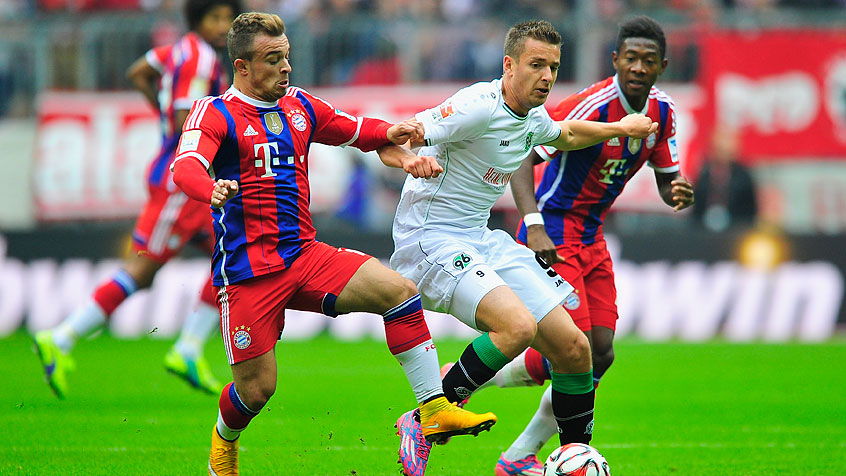 ژردان شکیری|بایرن مونیخ ۴ - 0 هانوفر / بوندسلیگا