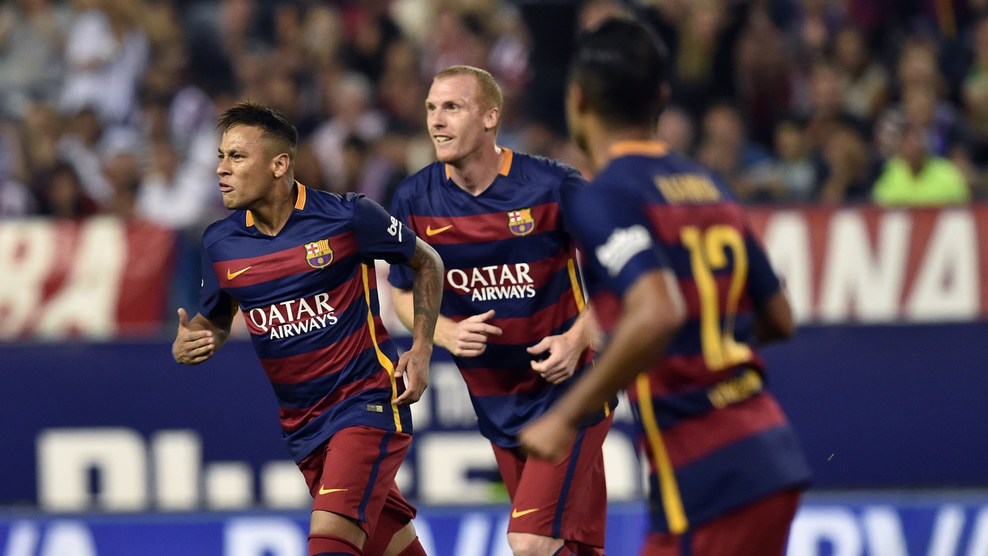 نیمار|اتلتیکو مادرید 1 - 2 بارسلونا / لالیگا