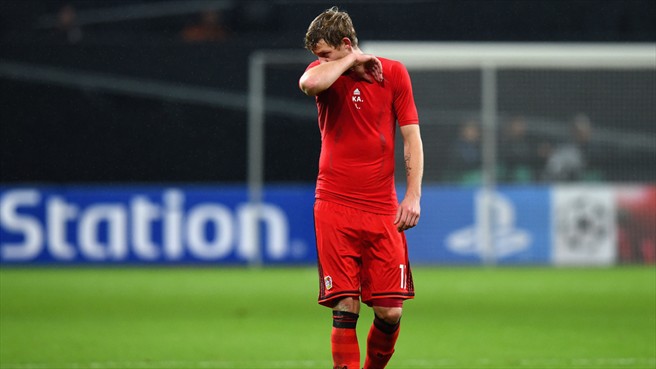 حسرت بازیکن لورکوزن|باير لوركوزن 0 - 1 موناکو / لیگ قهرمانان