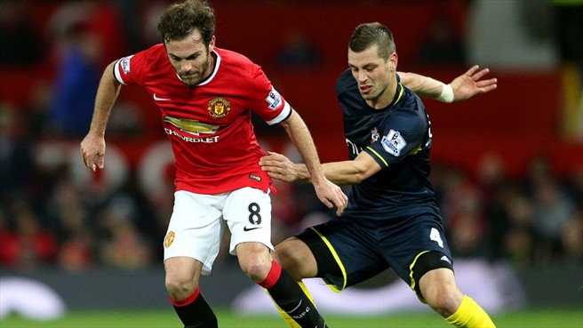 خوان ماتا|منچستر یونایتد 0 - 1 ساوتهمپتون / لیگ جزیره