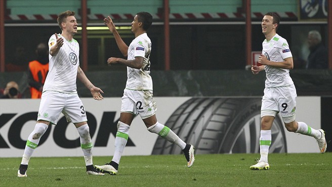 نیکلاس بنتنر|اینترمیلان 1 - 2 وولفسبورگ / لیگ اروپا