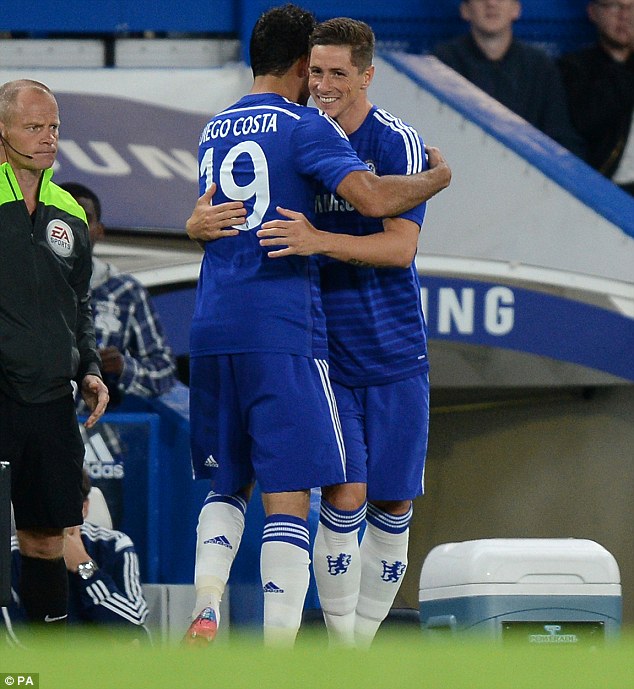 فرناندو تورس|چلسی 2-0 رئال سوسیداد / دیدار دوستانه