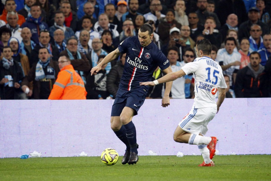 زلاتان ایبراهیموویچ|المپیک مارسی 2 - 3 پاریس سن ژرمن / لوشامپیونه