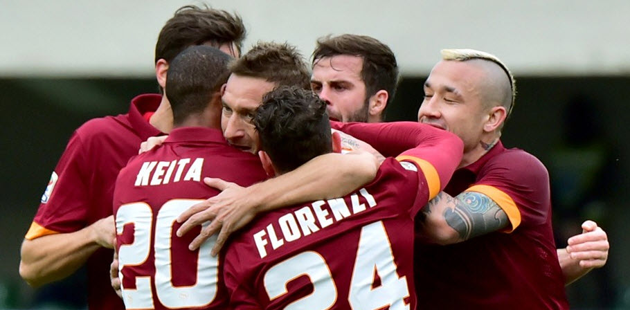 فرانچسکو توتی|هلاس ورونا 1 - 1 رم / سری آ