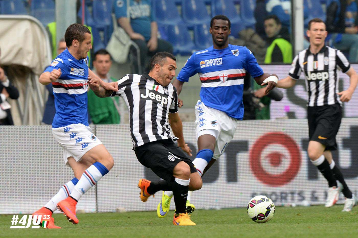 کارلوس توز|سامپدوریا 0 - 1 یوونتوس / سری آ