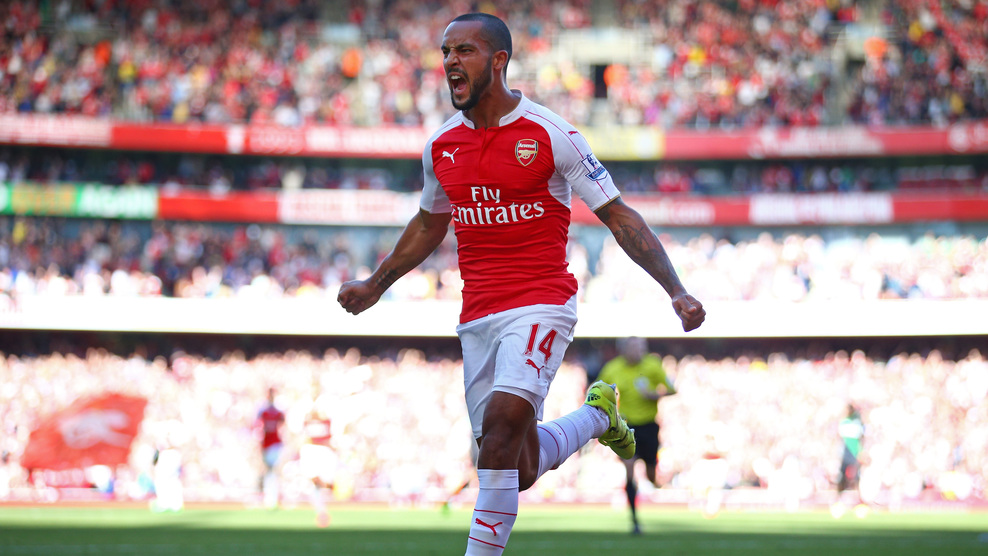 تئو ولكات|آرسنال 2 - 0 استوک سیتی / لیگ جزیره