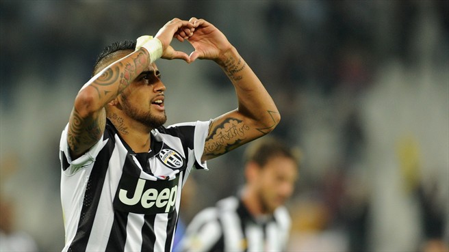 آرتور ویدال|یوونتوس 3-0 چزنا / سری آ