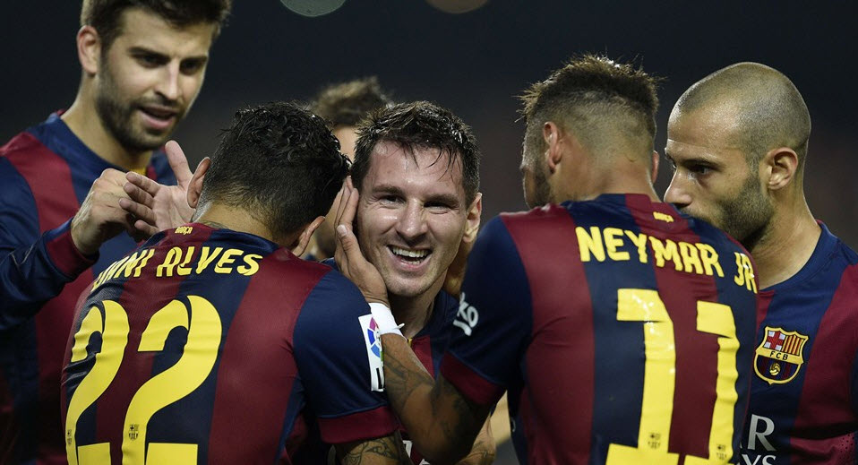 لیونل مسی|بارسلونا 3 - ایبار / لالیگا