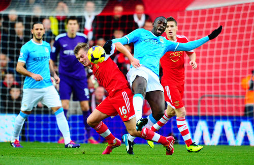 ساوتهمپتون 1-1 منچسترسیتی / هفته پانزدهم|ساوتهمپتون 1-1 منچسترسیتی / هفته پانزدهم