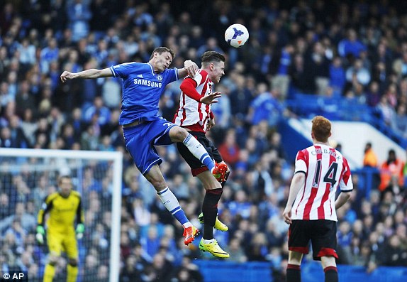 چلسی - ساندرلند|نمای زیبا از بازی چلسی در مقابل سانرلند