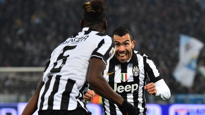 کارلوس توز|لاتزیو 0 - 3 یوونتوس / سری آ