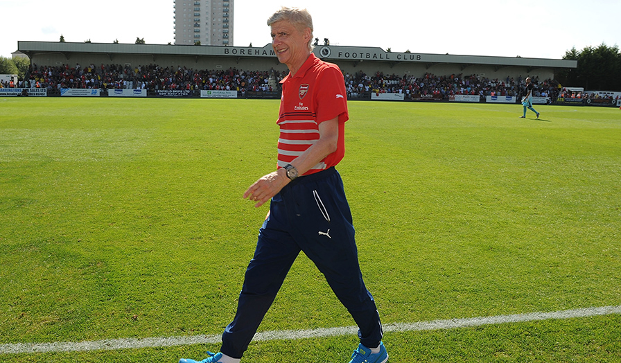 آرسن ونگر|بورهام وود انگلیس 0-2 آرسنال /  دیدار دوستانه