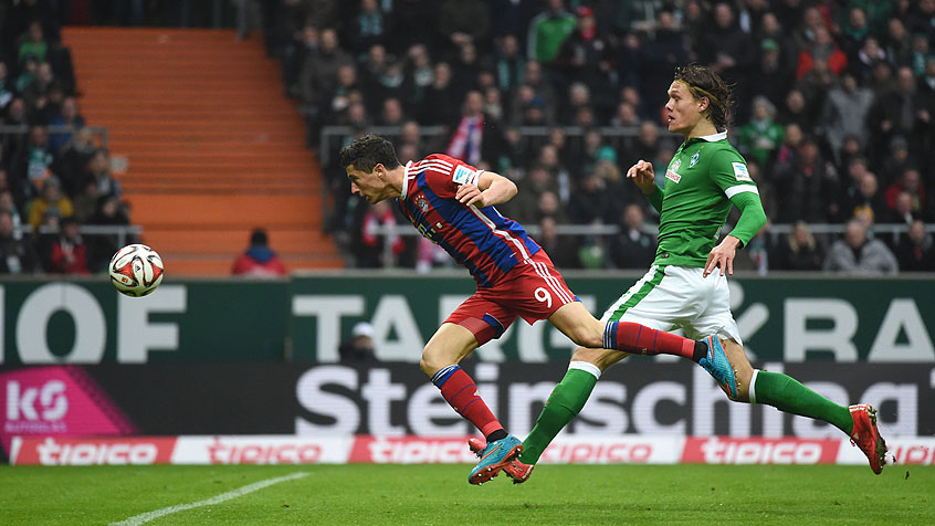 رابرت لواندوفسکی|وردر برمن 0 - 4 بایرن مونیخ / بوندسلیگا