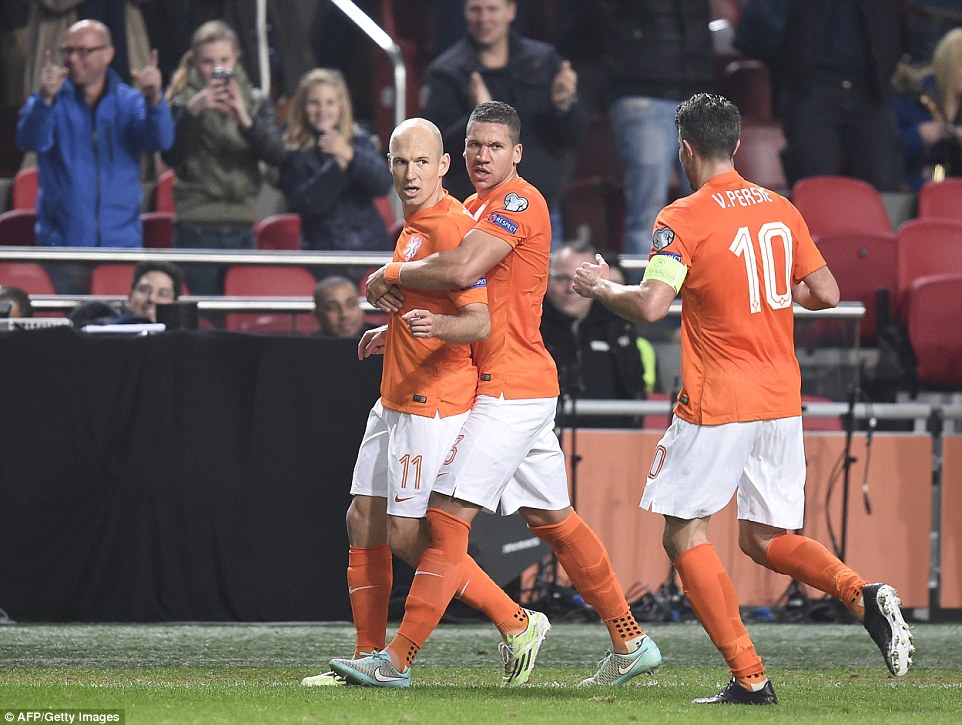 آرین روبن|هلند 6 - 0 لتونی / مقدماتی جام ملت های اروپا