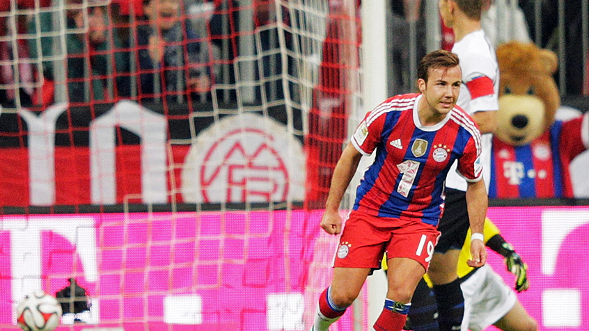 Götze|بایرن مونیخ 4 - 0 پادربورن / بوندسلیگا