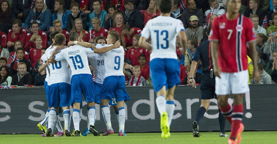 ایتالیا|نروژ ۰ - 2 ایتالیا / مقدماتی یورو
