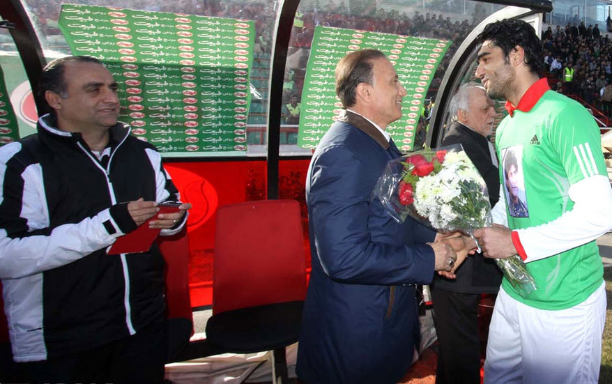 حمید درخشان - رضا حقیقی‌|پدیده مشهد 0 - 1 پرسپولیس تهران / لیگ برتر