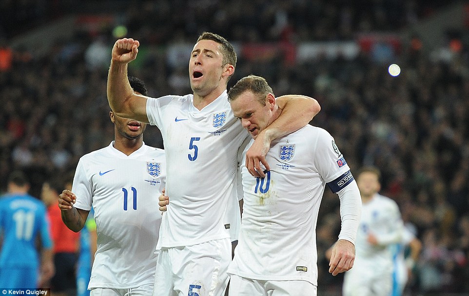 گری کی هیل|انگلستان 3 - 1 اسلوونی / مقدماتی جام ملت های اروپا