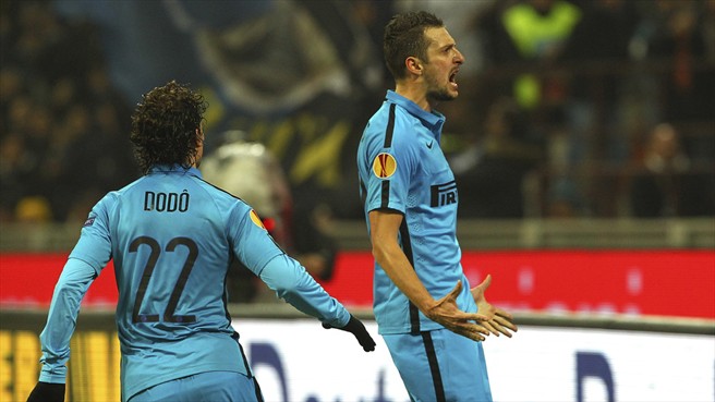 زدراوکو کوزمانوویچ|اینترمیلان 2 - 1 دنیپرو دنیپروپتروفسک / لیگ اروپا