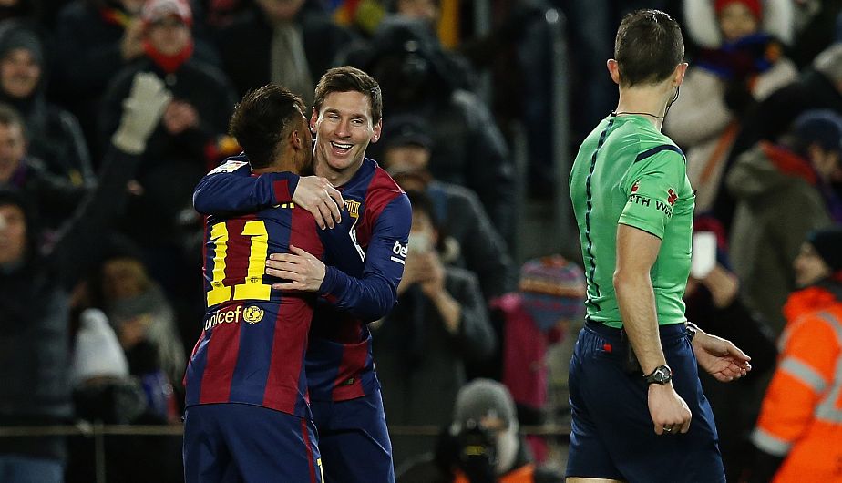 لیونل مسی - نیمار|بارسلونا 3 - 2 ویارئال / لالیگا