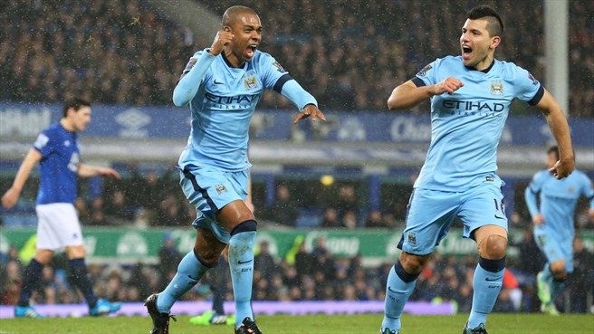 فرناندینیو|اورتون 1 - 1 منچستر سیتی / لیگ جزیره