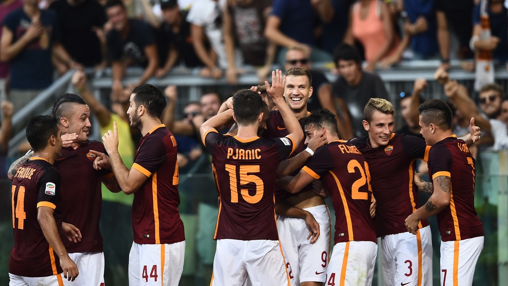 ادین ژکو|رم 2 - 1 یوونتوس / سری آ