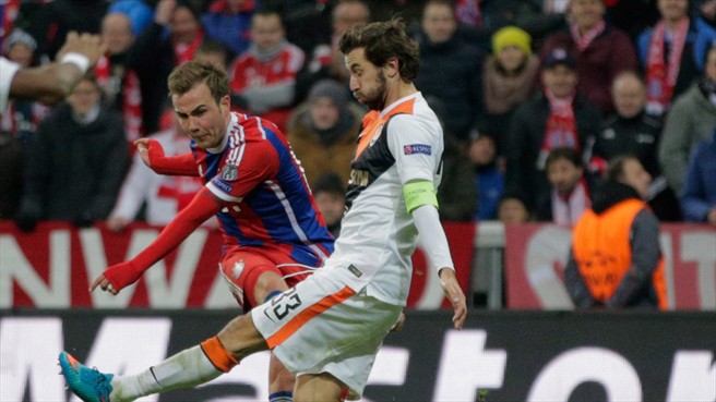 ماریو گوتزه|بایرن مونیخ 7 - 0 شاختار دونتسك / لیگ قهرمانان