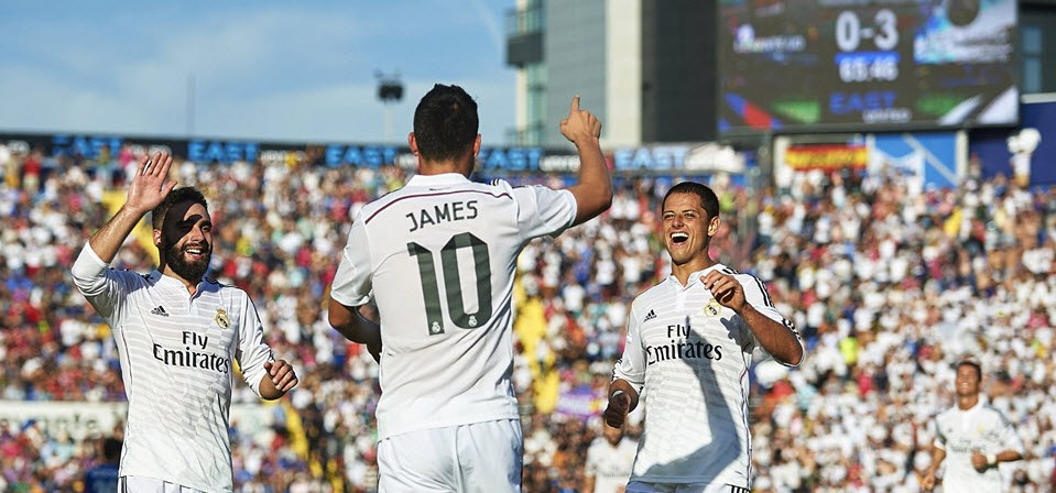 جیمز  رودریگز|لوانته 0 - 5 رئال مادرید / لالیگا