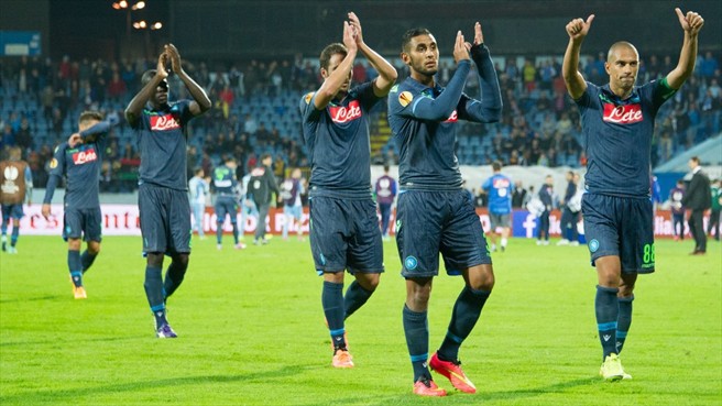 گونزالو ایگواین|اسلووان براتیسلاوا 0-2 ناپولی / لیگ اروپا