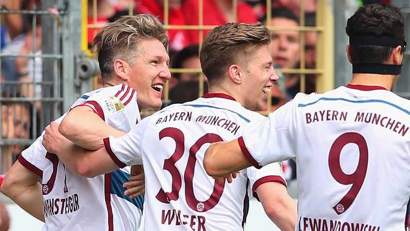 شتدی بازیکنان بایرن|فرایبورگ 2 - 1 بایرن مونیخ / بوندسلیگا