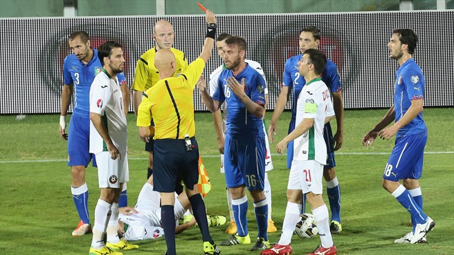 دانیله د روسی|ایتالیا 1 - 0 بلغارستان / مقدماتی یورو 2016