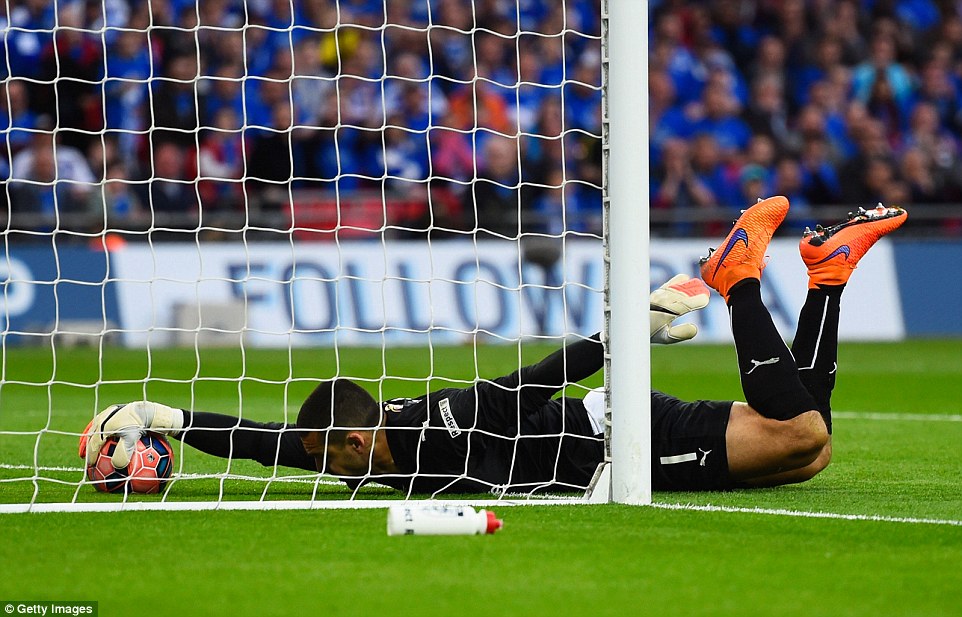 دروازه بان ریدینگ|ریدینگ 1 - 2 آرسنال / جام حذفی