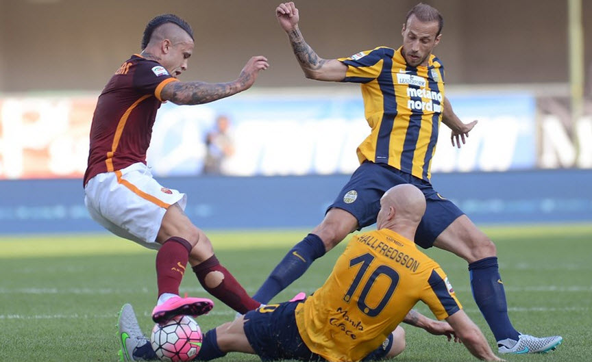 راجا ناينگولان|هلاس ورونا 1 - 1 رم / سری آ